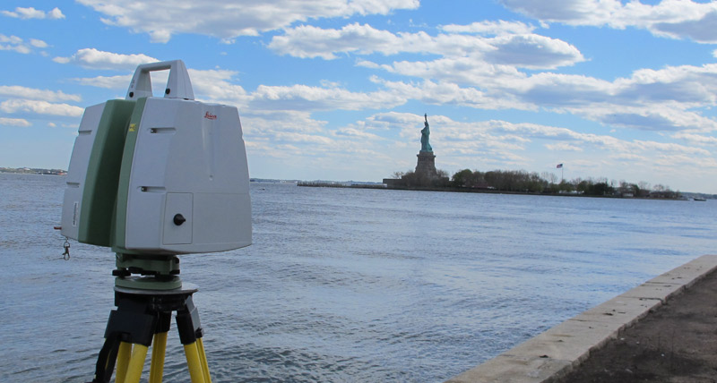 The reality capture of Ellis Island